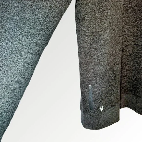 vuori Men's Ponto Performance Crew in Charcoal Heather - XL - Picture 13 of 15